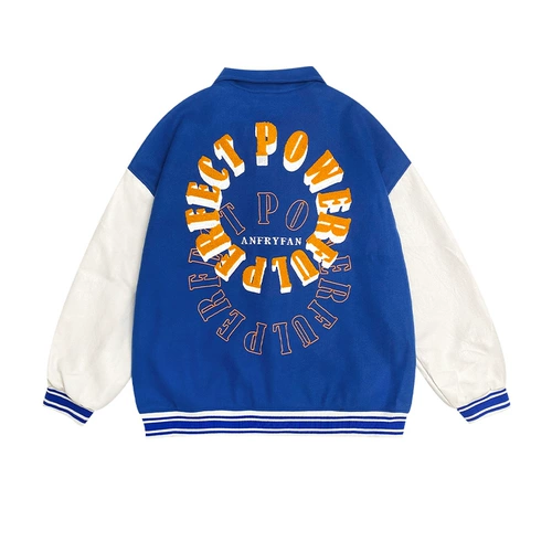 Ретро бархатная бейсбольная форма, мужская куртка для влюбленных, осенняя, в американском стиле, оверсайз