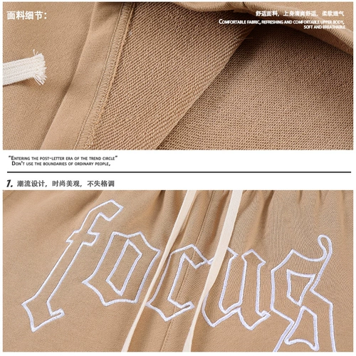 Шорты в стиле хип-хоп, штаны, в американском стиле, с вышивкой, оверсайз, подходит для подростков