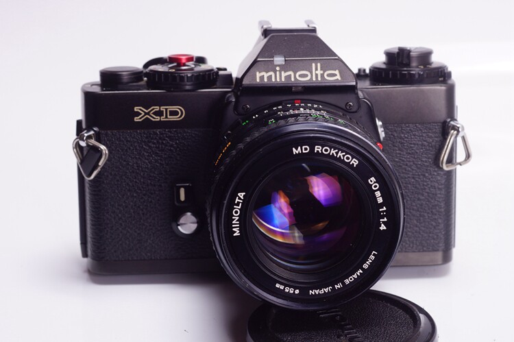 MINOLTA MINOLTA XD negative camera stand-alone is better than X700 high-end can be equipped with 50 1 4
