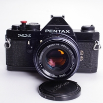 Pentax PENTAX MX SMC PK M 50 1 7 black paint fully mechanical film SLR camera 97 new compact