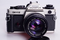 Olympus OLYMPUS OM4 TI million number 50 1 4 titanium OM mount high-end film camera