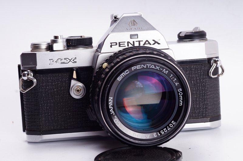 Pentax PENTAX MX cơ khí SLR kit 50 1.4 phim tối thiểu phim máy ảnh