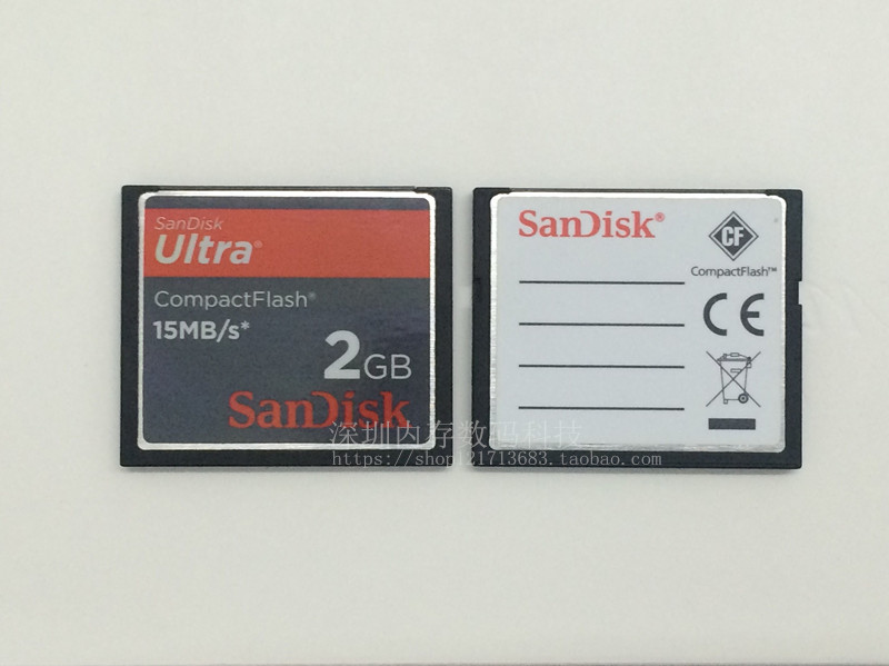 SanDisk SanDisk CF card 2G ultra (II) 15MB S CNC machine tool industrial CF card