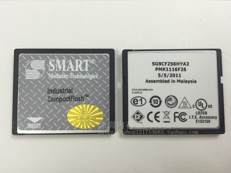 Original SMART Shimai CF card industrial grade 256MB Industrial CNC machine tool advertising machine memory card