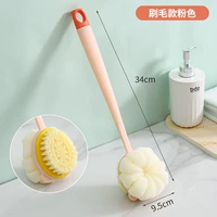 Розовый [1] купальный цветок+щетка