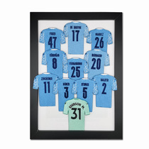 Manchester City Debrone fan supplies Aguero mini Jersey boyfriend birthday gift Silva hot-selling pendant