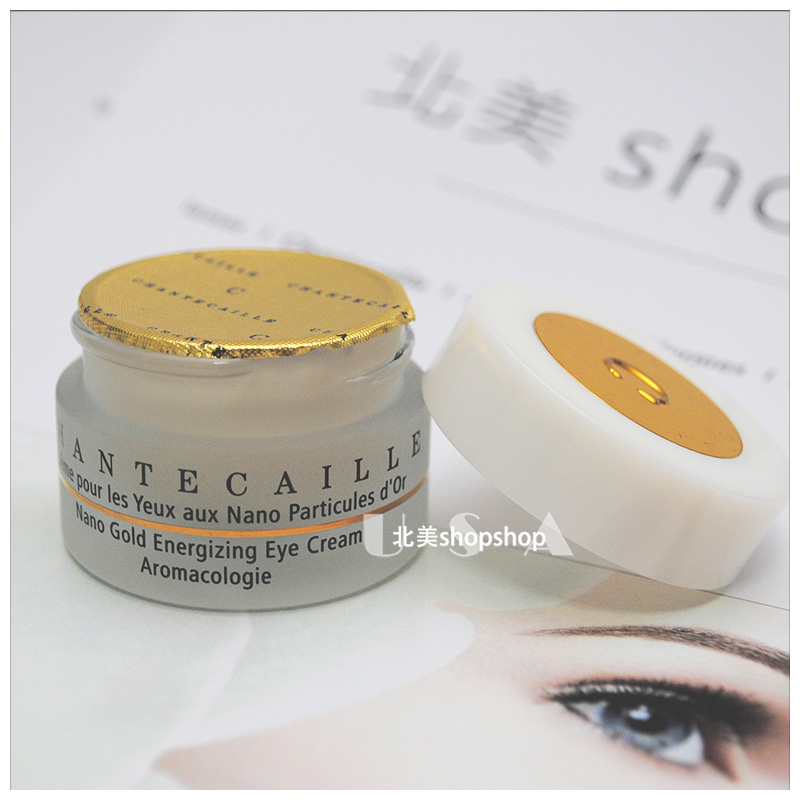 美国现货Chantecaille/香缇卡 纳米黄金能量眼霜15ml去眼纹表情纹