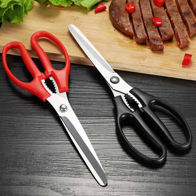 Stainless steel Korean-style Barbecue Scissors Steak commercial dining room Barbecue Chicken Ribs Kitchen kitchen Home Multi-functional cut of food