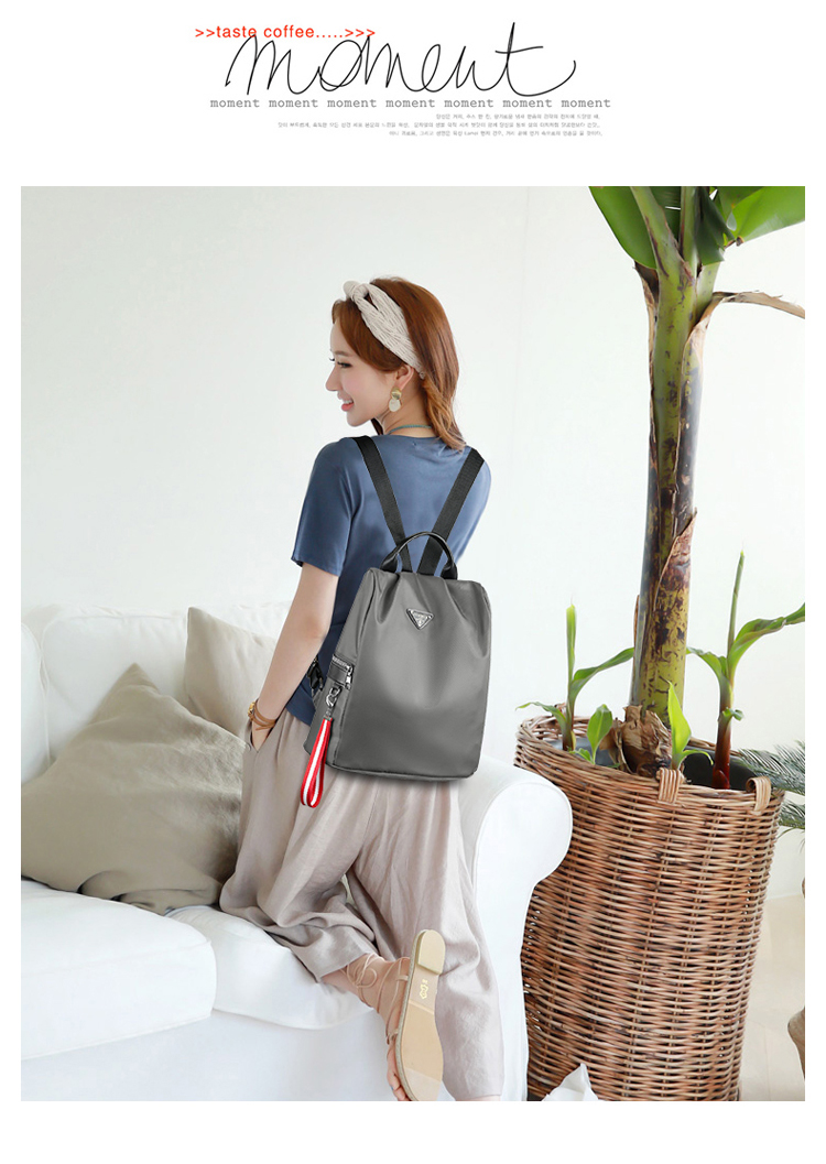Ba lô nữ 2018 mới Oxford vải canvas dung lượng lớn Phiên bản Hàn Quốc của túi xách nữ du lịch hoang dã chống trộm thủy triều ba lô học sinh tiểu học nữ