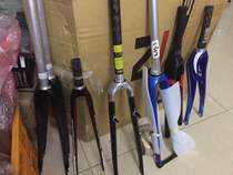 Road front carbon fork broken wind super hard built-in expansion core open gear is 100mm