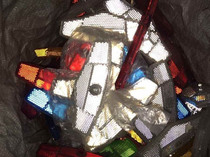 Bicycle wheel set reflector Wheel set reflector Hot wheels A variety of colors are available