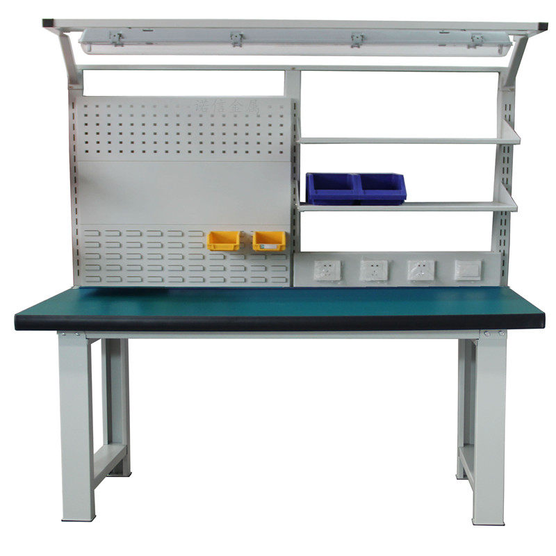 Heavy-duty fitter workbench anti-static workbench table maintenance table inspection table workshop operation table electrician workbench