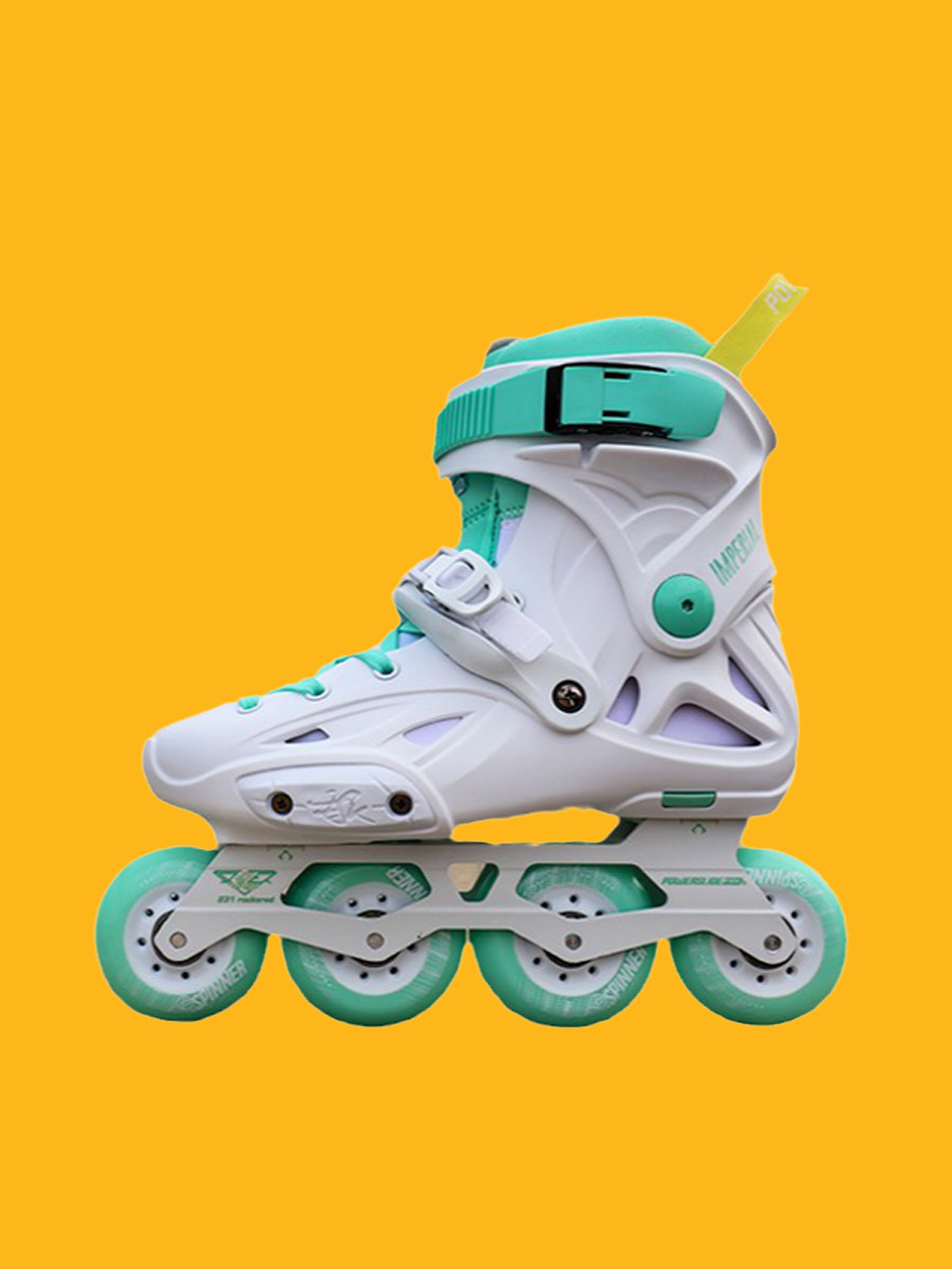 Powersley hawk direct rotary wheel superman ski skate slide skate for adult flat shoe powersley hawk