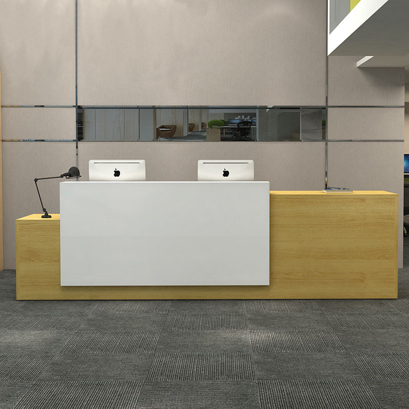 Guangzhou Front Desk Reception Desk Mall's Desk Desk Real Estate Intermediary Reception Desk Welcome Desk Shop Cashier Counter