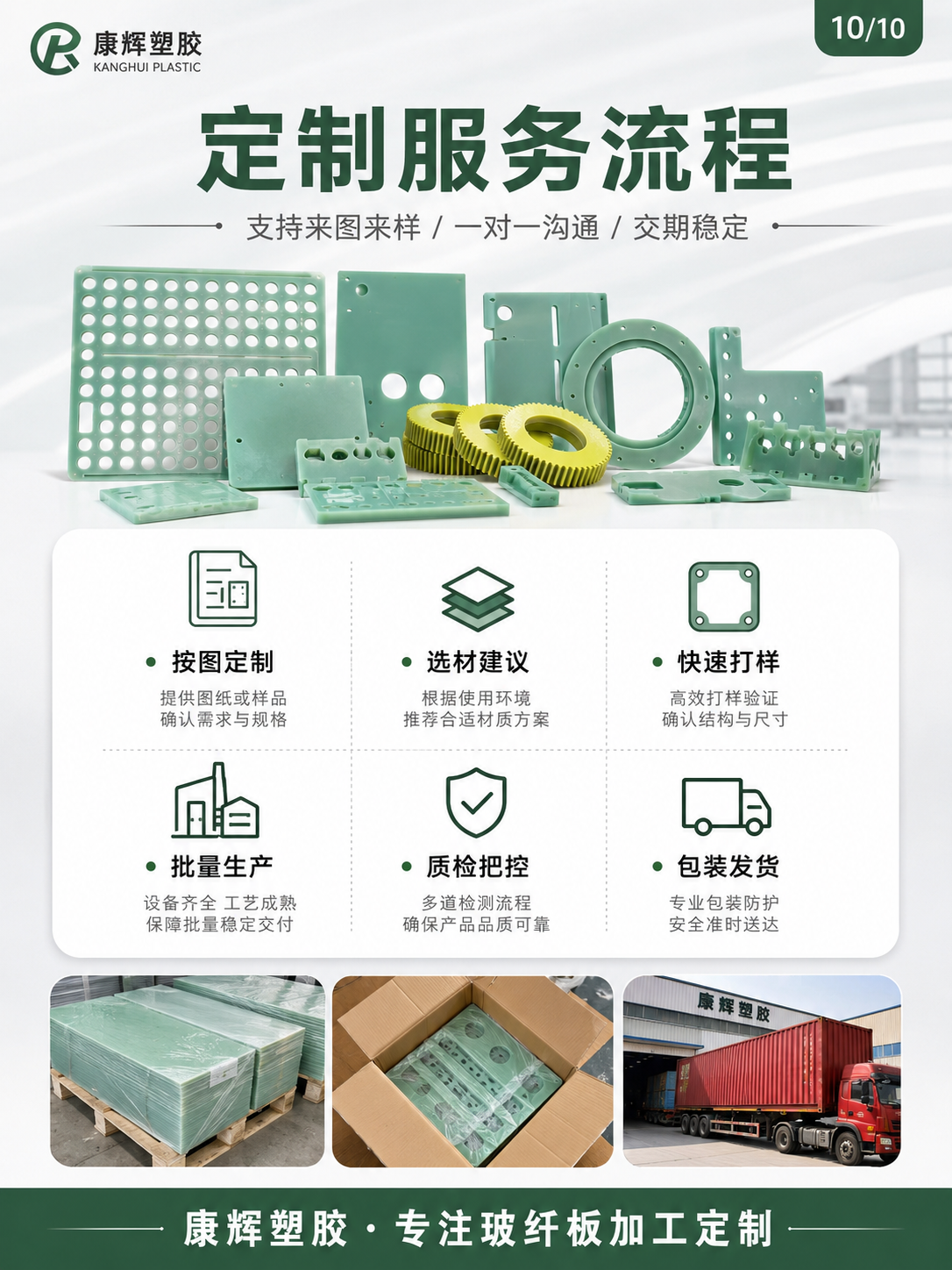 Изоляция Совет 绿色玻纤板fr4耐磨纤维板3240环氧树脂绝缘板cnc雕刻打孔开槽加工