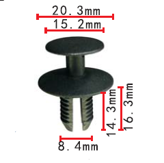 BMW Cab Rivet Closed Rivet Closed Rivet Beta Clear Letter Clear Rives51471911992