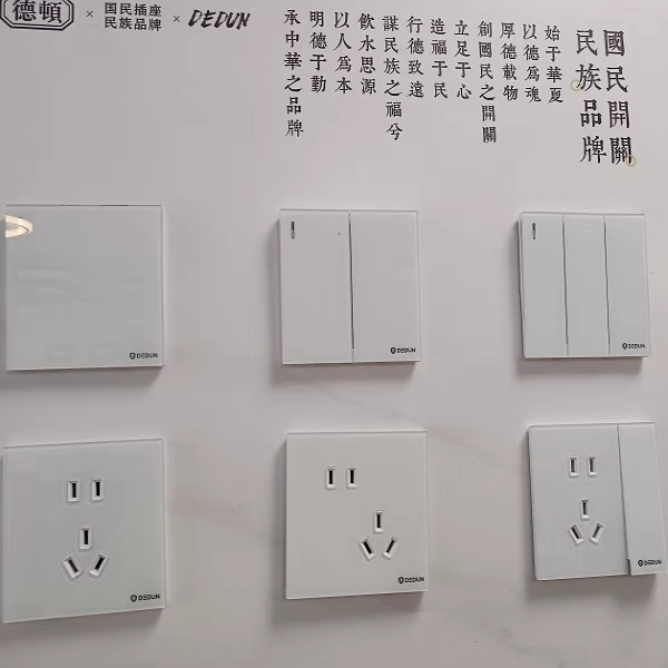 Complete Set of Switches and Sockets