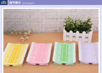 Cross-stitch thread arranger thread organizer thread embroidery tool thread winding board 30 positions can be tied to mark the color number and pin arrangement