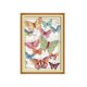 ZZ4947-Dancing into the Flying Butterfly Large Half Needle Cross Stitch 2024 ມືໃຫມ່ພິມແບບງ່າຍດາຍແລະສົດໃນປັດຈຸບັນຢູ່ໃນຫ້ອງຮັບແຂກ