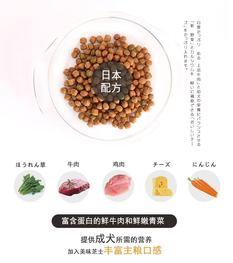 Multi-lưới khuếch tán cà phê arabica giàu ngâm vẻ đẹp lông chó mềm hương vị lương thực thực phẩm 1.8kg chó ăn thịt bò nhỏ con chó trưởng thành thức ăn cho chó phốc hươu