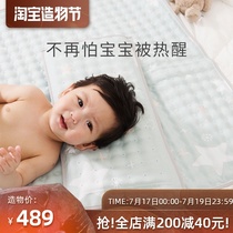 Korea Lolbaby Cool feeling Konjac waterproof urine barrier pillow Newborn baby pillow Constant temperature summer baby pillow