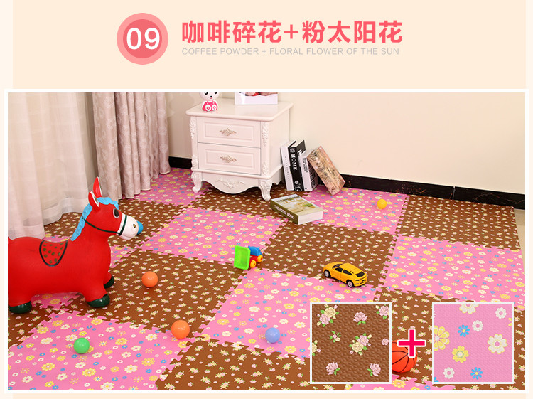 Trẻ em của bọt câu đố thảm phòng ngủ sàn khảm bé leo mat tatami mat sponge trò chơi thảm