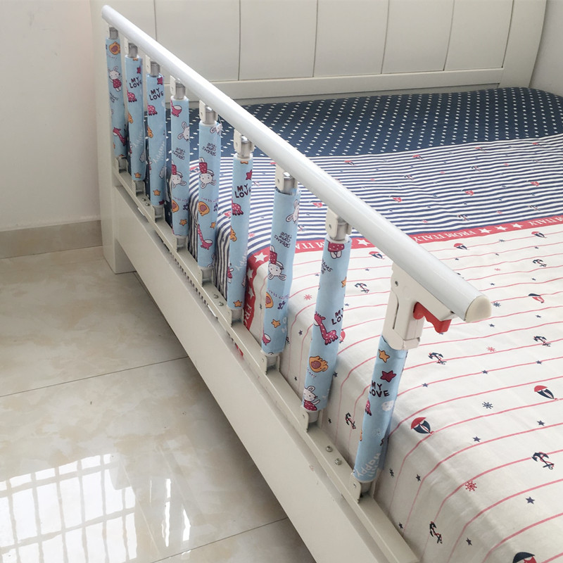 Foldable baby children's bed guardrail anti-fall fence baby BB bed guard rail elderly bed guard rail to prevent falling off the bed railing