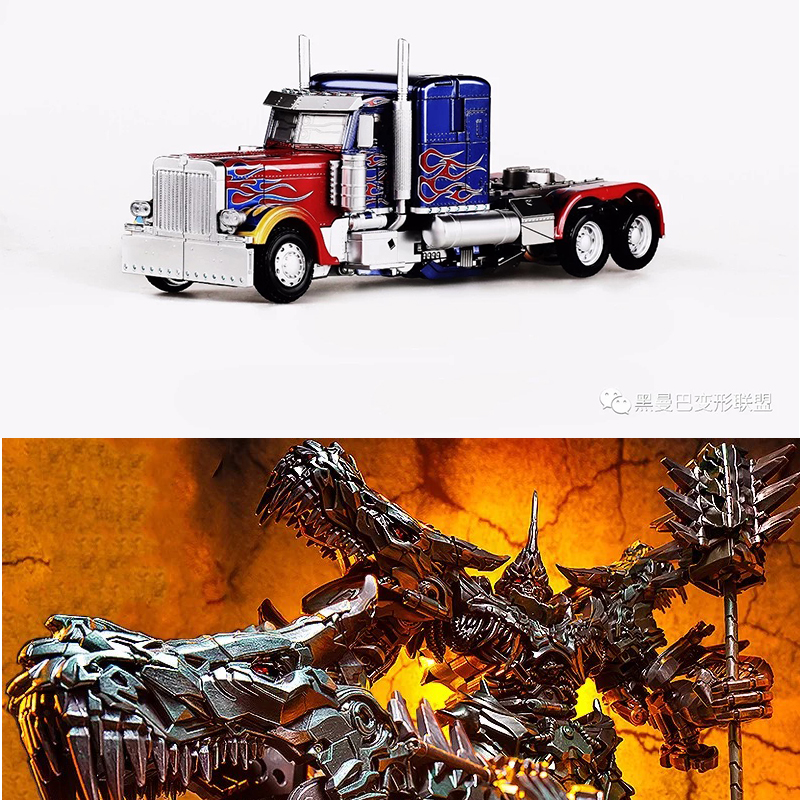 Đồ chơi biến dạng Mamba đen Phiên bản hợp kim phóng đại King Kong của mô hình tấn công cáp nhện cột Optimus SS - Gundam / Mech Model / Robot / Transformers mô hình robot gundam