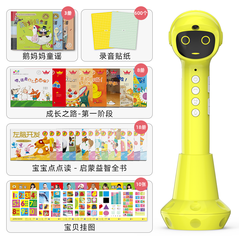 New children point reading pens Early childhood Education Puzzle Toy Points Read Machine Books English Enlightenment Stories Elementary School Students Learn