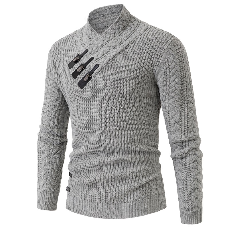 Marvel Venom European and American Style Half-Turtleneck Sweater for Men, 2024 Winter Biker Slim-Fit Long-Sleeve Knit Top, Trendy Base Layer