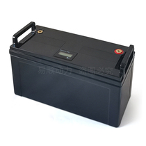 Portable 12V120AH large capacity lithium battery box electric car plastic case can hold 26650 32700 etc