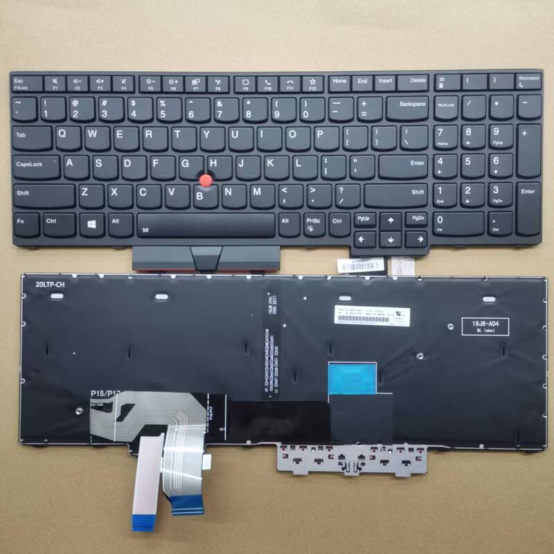 Suitable for Lenovo ThinkPad P15 P17 Gen1 Gen2 Notebook Built-In Backlit Keyboard