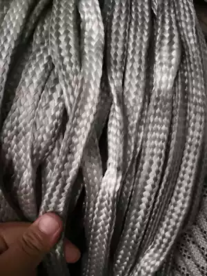 Old bolt rope, old parachute rope, greenhouse pressure film with car sealing rope, a total of 46 meters