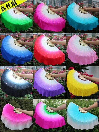 Подлинный вентилятор с настоящим шелковым танце