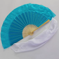 8 -INCH BLUE FAN+белый шелковый шарф