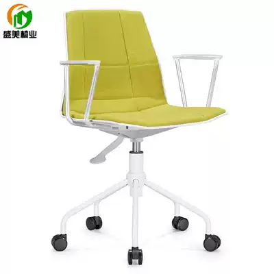 Fashion conference chair Home office chair Sponge comfortable soft seat with silent pulley lifting swivel chair height adjustable