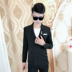 Mùa thu đông đôi phù hợp với kích thước nhỏ phù hợp với nam giới quần áo nam Suit phù hợp