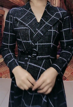 E Net red explosion 2019 European station foreign atmosphere thin fashion Joker coat 1388