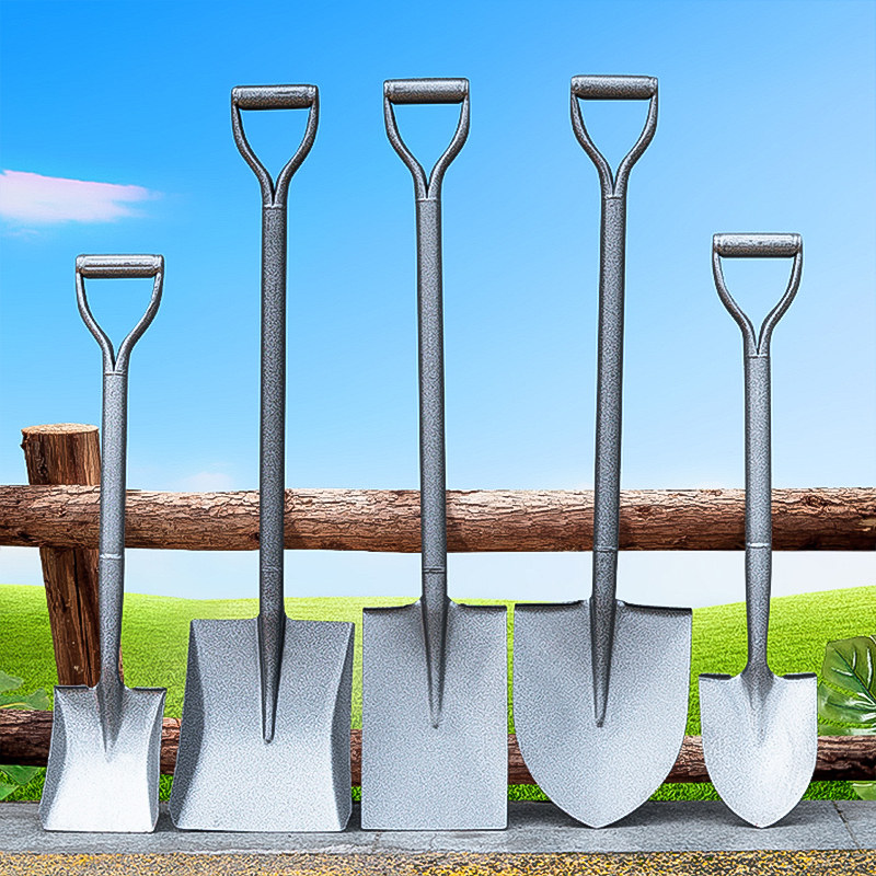 Agricultural steel shovel Shovel Manganese Steel Shovels Garden Art Dredge Steel Shovel Iron Shovel tool Outdoor Home Digging Earth Large Shovel