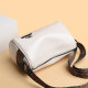 Brand Genuine Leather Bag for Women 2026 New Vintage Shoulder Bag Versatile Soft Cowhide Wide Shoulder Strap Crossbody Bag Pillow Bag