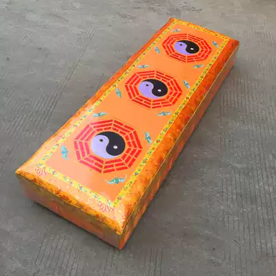Taoist gossip long worship pad gossip solid wood Buddha pad Taoist trio Taiji kneeling pad futon stool stool