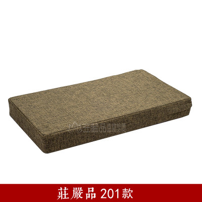 Meditation cushion, meditation cushion, thickened linen palm coconut silk square cushion, futon, prayer cushion, Buddha cushion, kneeling cushion