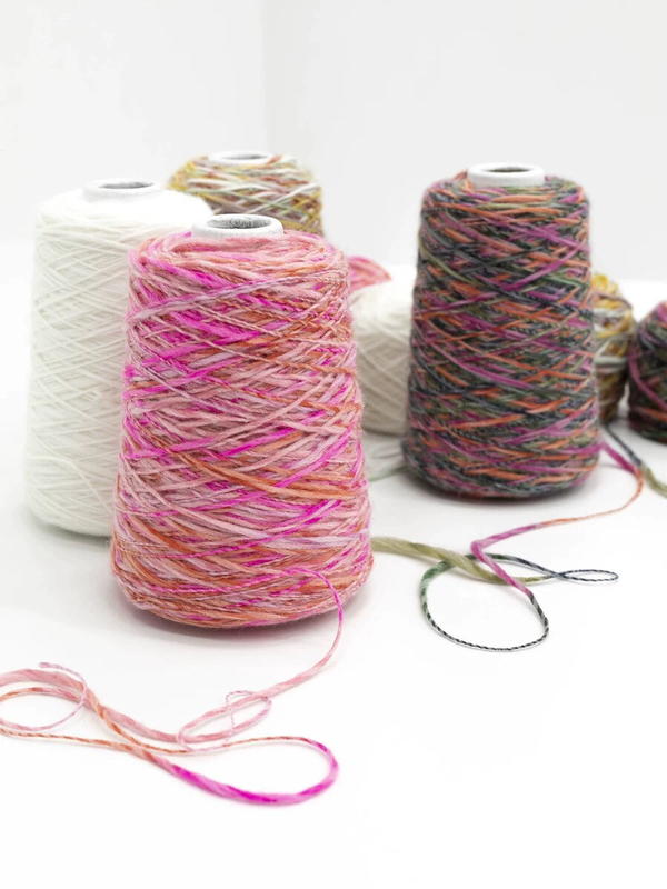 Colorful Big Belly Yarn | 1 Strands 2.5 Count Knitted Woven Special Yarn Wool Blend Wool Hand Knitted DIY