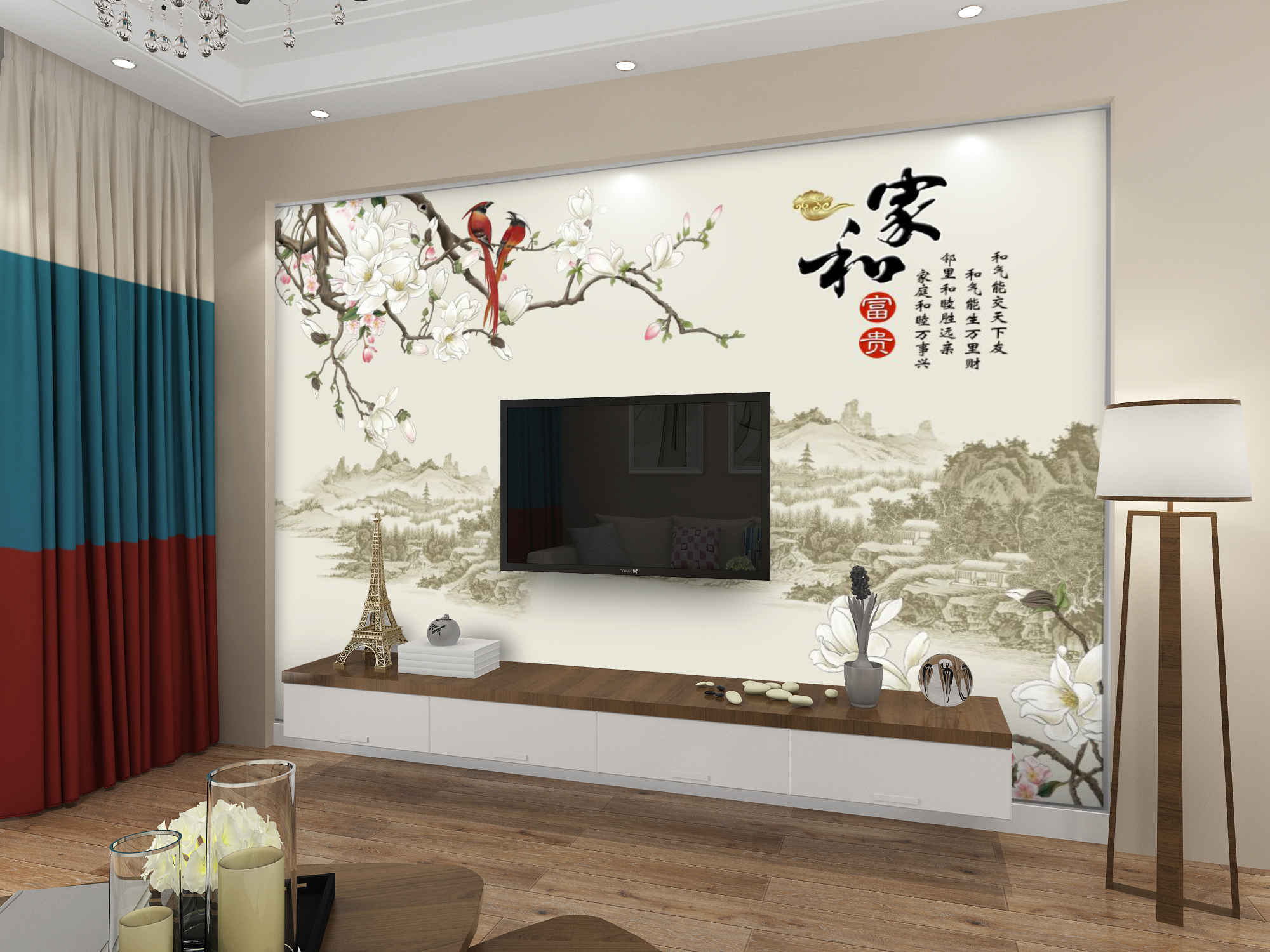 壁紙北歐風日式風中式風格新中式電視背景墻壁畫3d立體客廳山水家和墻壁紙中式花鳥簡約墻布 Yahoo奇摩拍賣 壁紙北歐風日式風中式風格新中式電視背景墻壁畫3d立體客廳山水家和墻壁紙中式花鳥簡約墻布 Yahoo奇摩拍賣