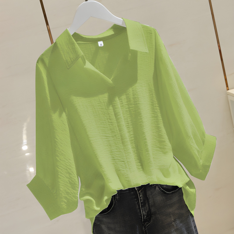 Shirts for Women 2026 Spring and Summer New Style Short-Sleeved White Shirts Thin Versatile Casual Loose Belly-Covering Cotton and Linen Tops Shirts for Women 2026 Spring and Summer New Style Short-Sleeved White Shirts Thin Versatile Casual Loose Belly-Covering Cotton and Linen Tops