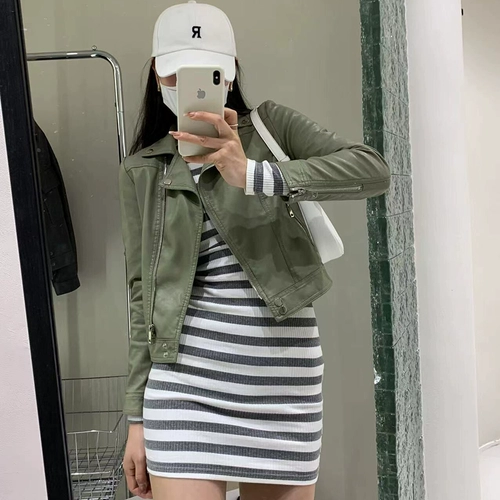 Бежевая короткая осенняя куртка, в стиле Шанель, подходит для подростков