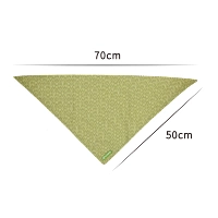 Дикий зеленый треугольник шарф / зеленый