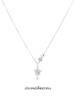 Starlight Romance 999 Sterling Silver Star Necklace for Women, Light Luxury, Niche, High-End, Gift for Best Friend's Birthday