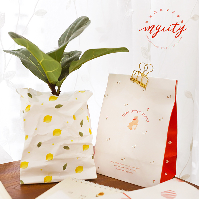 Twilight city small objects Linzi collection of bags paper decoration cute little fresh portable gift bag gift wrapping