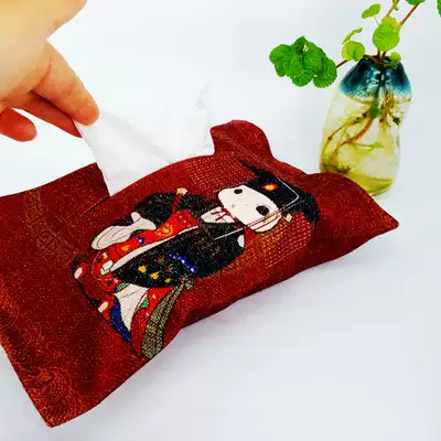 Xi'an tourist souvenir Shaanxi element household goods cotton and linen paper towel bag for friends gifts